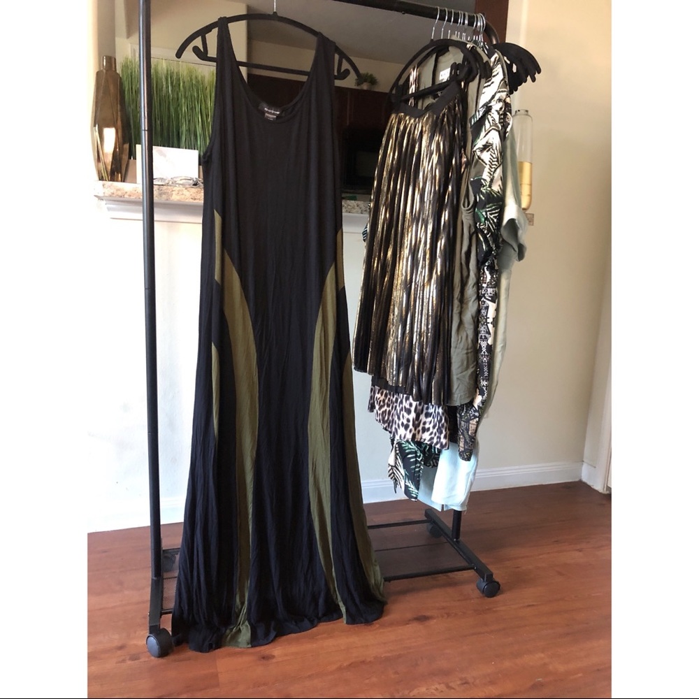 Ashley Stewart Trumpet Skirt Maxi Dress; Sz 18/20